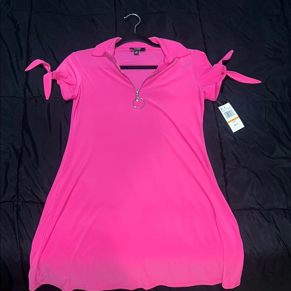 MSK petite tie-sleeve shift dress